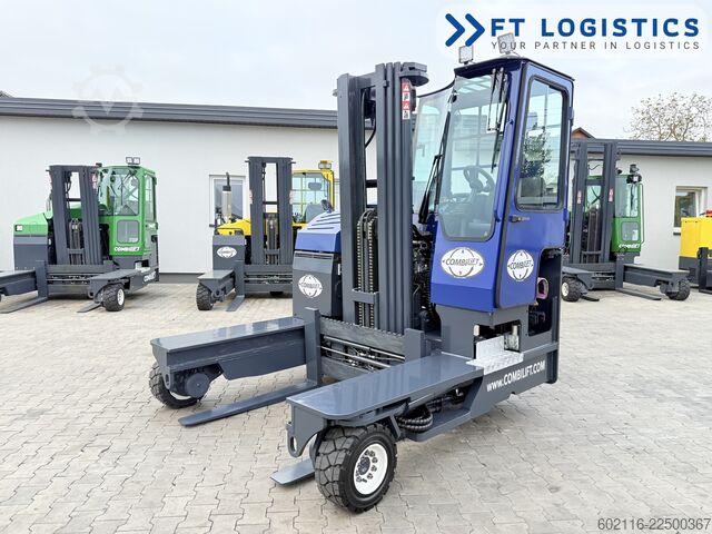 4-vejs gaffeltruck Combilift C4000 GAS TRIPLEX 5550 POSITIONER CABIN