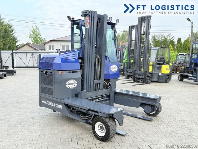 4-vejs gaffeltruck Combilift C4000 GAS TRIPLEX 5550 POSITIONER CABIN