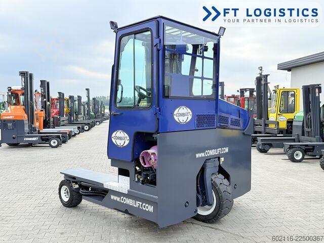 4-vejs gaffeltruck Combilift C4000 GAS TRIPLEX 5550 POSITIONER CABIN