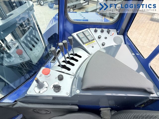 4-vejs gaffeltruck Combilift C4000 GAS TRIPLEX 5550 POSITIONER CABIN