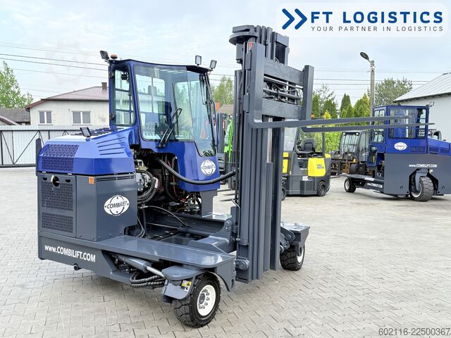 4-vejs gaffeltruck Combilift C4000 GAS TRIPLEX 5550 POSITIONER CABIN