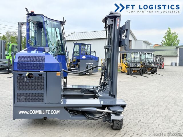 4-vejs gaffeltruck Combilift C4000 GAS TRIPLEX 5550 POSITIONER CABIN