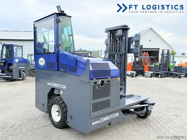 4-vejs gaffeltruck Combilift C4000 GAS TRIPLEX 5550 POSITIONER CABIN