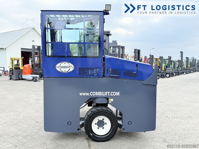 4-vejs gaffeltruck Combilift C4000 GAS TRIPLEX 5550 POSITIONER CABIN