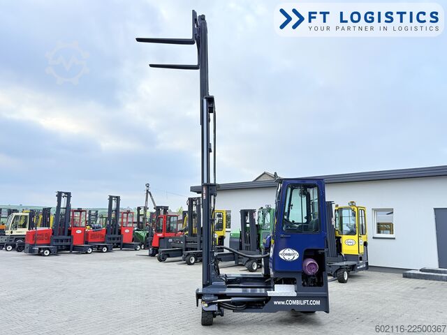 4-vejs gaffeltruck Combilift C4000 GAS TRIPLEX 5550 POSITIONER CABIN