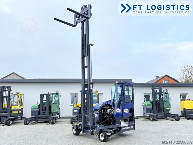 4-vejs gaffeltruck Combilift C4000 GAS TRIPLEX 5550 POSITIONER CABIN