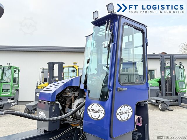 4-vejs gaffeltruck Combilift C4000 GAS TRIPLEX 5550 POSITIONER CABIN