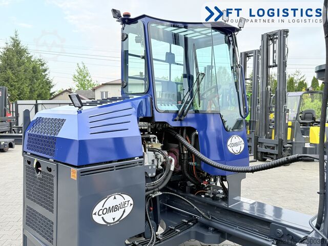4-vejs gaffeltruck Combilift C4000 GAS TRIPLEX 5550 POSITIONER CABIN