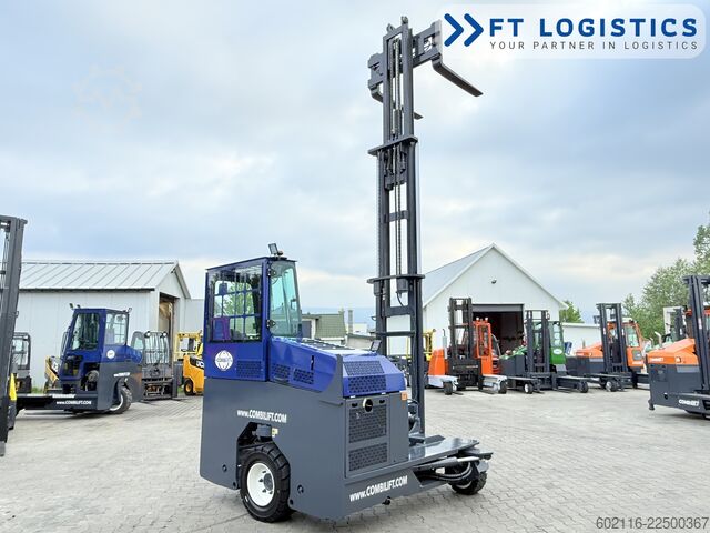 4-vejs gaffeltruck Combilift C4000 GAS TRIPLEX 5550 POSITIONER CABIN