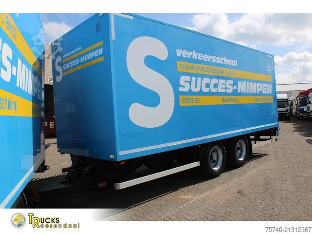 Koffer Pacton 2X AXLE + NICE TRAILER
