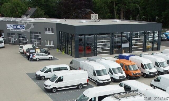 Transporter mit Pritsche & Plane Renault Master 35 Pritsche Schlafkab Schiebe Plane LUFTFEDER