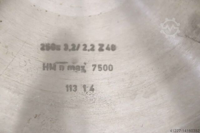 Lame de scie Leuco 250x3,2/2,2 Z40 113 1 4