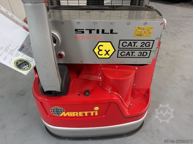 EXV 14 C * DEMO * Atex EX * Miretti 2G / Z1 & 3D / Z22 * Acumulator NOU!! STILL EXV 14 C * DEMO * Atex EX * Miretti 2G / Z1 & 3D / Z22 * NEW battery !!