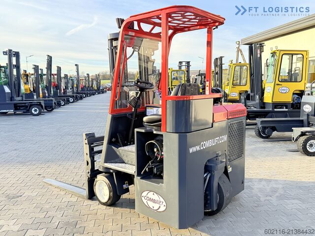 čtyřcestný vysokozdvižný vozík Combilift C3000CB GAS TRIPLEX 4900 FREE-LIFT