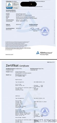 Industrieel opslagsysteem Grootschalige opslag Batterijopslag Energieopslag Albari Power Systems APS BESS 2000 kWh/ 1000 kWp 3000 kWh/1500 kWp
