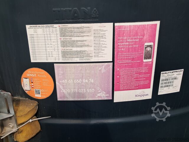 Opslagtank Titan BVP09000DG