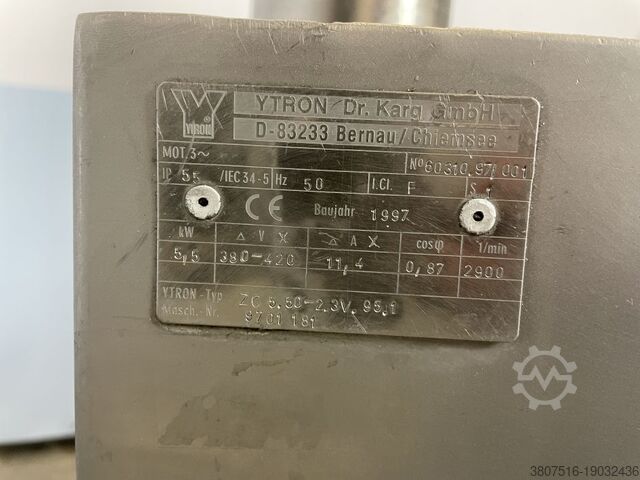 YTRON ZC powder dissolver YTRON ZC YTRON ZC 5,5 KW powder dissolver