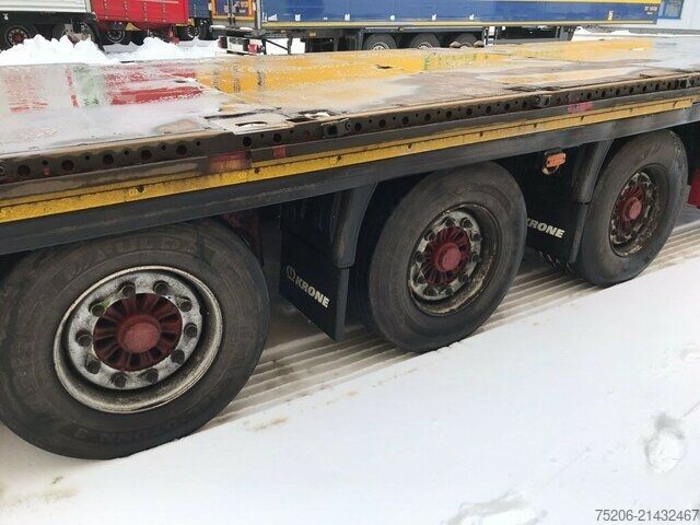 Βαν Krone Mega Liner Plateau mit Containerverriegelungen SDP 27 eLCVB4-S