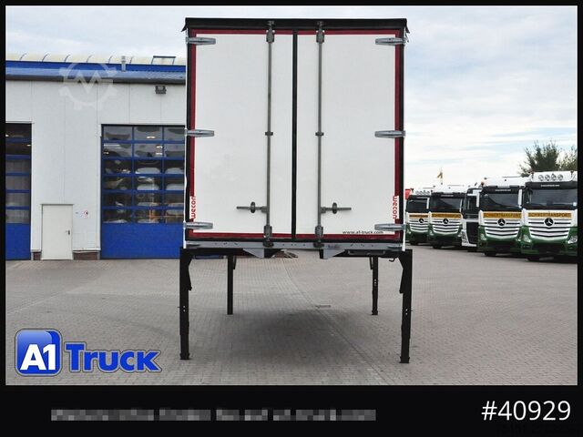 Swap body with flatbed & tarp WECON WPR 745, verzinkt, 2520  innen, Code XL, neue Plane