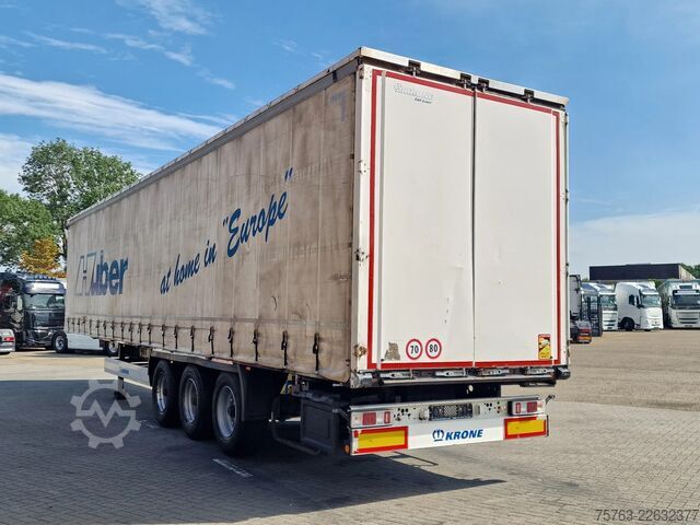 Klizne cerade Krone SD 3 axle tautliner - Coil - BPW