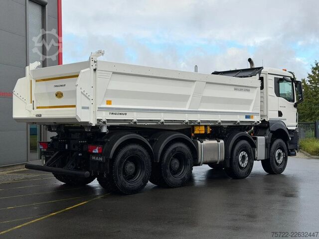  MAN TGS 41.480 8x4 BB mit Meiller 3-Seitenkipper