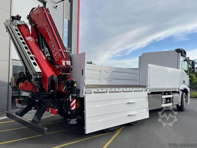 Lastplattform Mercedes-Benz Actros 2548 L 6x2 M-FHS Baustoff-Pritsche FASSI...