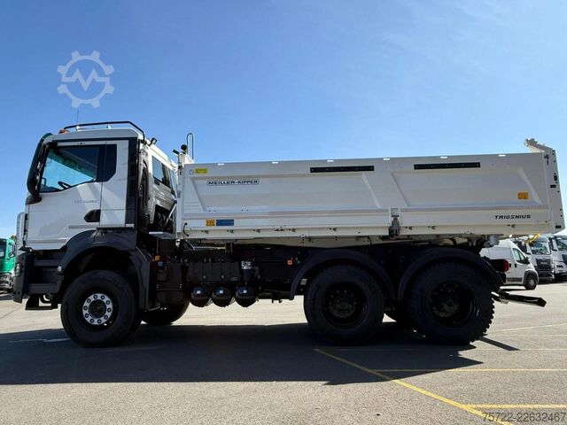 3-sidig tipp MAN TGS 33.480 6x4 BB Meiller 3-Seitenkipper Bordmatic