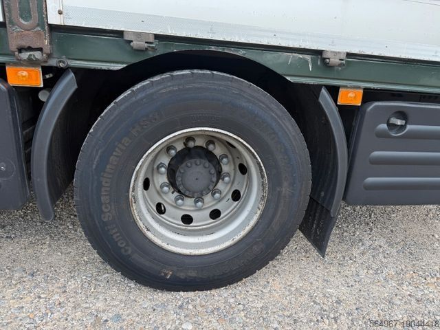 Plattewagen met zeil VOLVO FH460 Pritsche Plane Bordw. Klima Retarder LBW