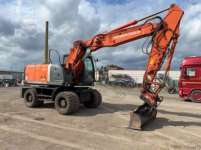 Gravemaskine på hjul Hitachi ZX 170W-3