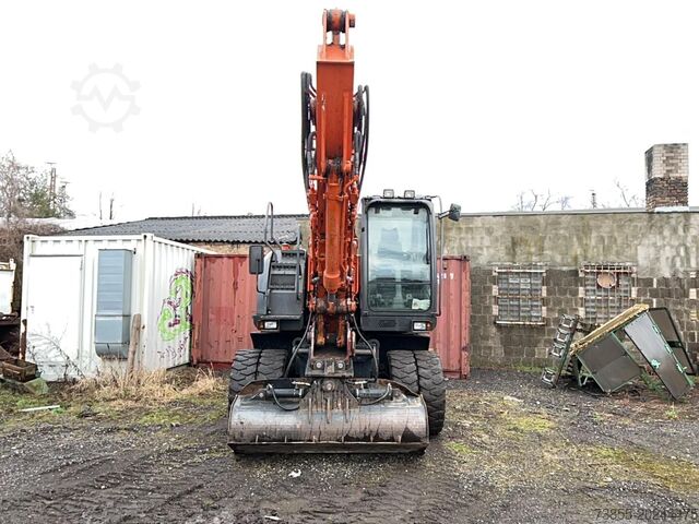 Gravemaskine på hjul Hitachi ZX 170W-3