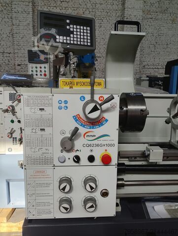 Tokarka uniwersalna 360 × 1000 DRO Metal Technics Polska Tokarka Uniwersalna 360x1000 MTP