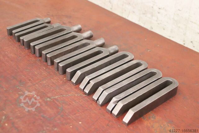 Gergi maşası çatal sıkıştırma demiri, 10 adet unbekannt Schlitzbreite 15/18 mm