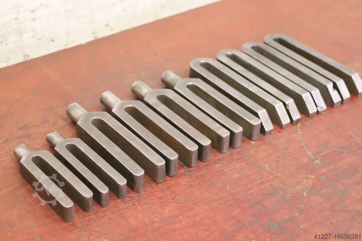 Gergi maşası çatal sıkıştırma demiri, 10 adet unbekannt Schlitzbreite 15/18 mm