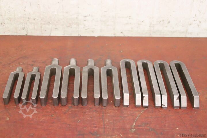 Gergi maşası çatal sıkıştırma demiri, 10 adet unbekannt Schlitzbreite 15/18 mm