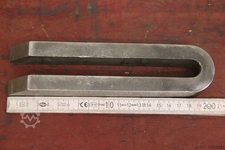Gergi maşası çatal sıkıştırma demiri, 10 adet unbekannt Schlitzbreite 15/18 mm