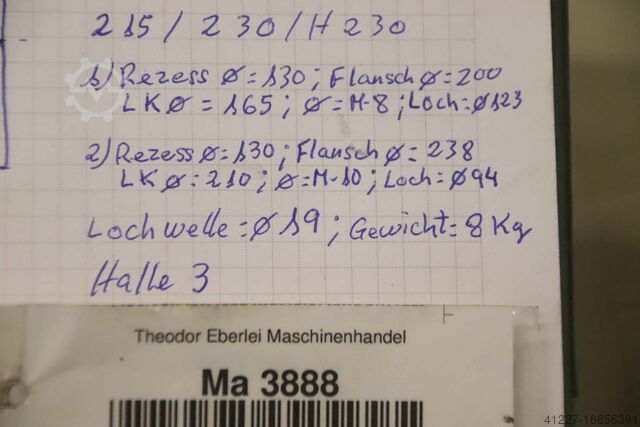 Klokhuis Koppelingshuis voor centrifugaalpomp Sondermann MA-EFSK-24-200-1,1/35