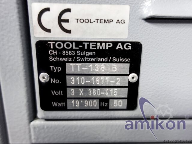 Verktygs tempereringsenhet 19,9 kW TOOL - TEMP TT-138 B Temperiergerät