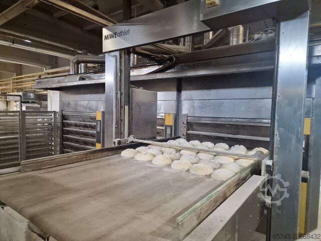 Thermische-olie etagebakoven voor bakkerij Miwe Thermo-Express + Athlet