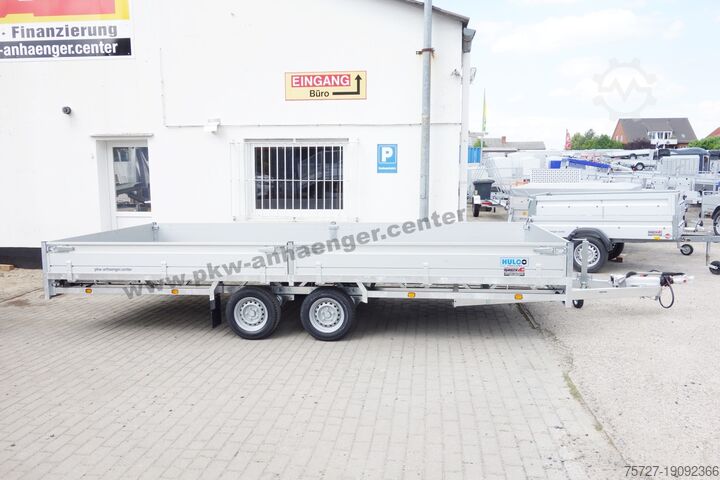 Araba römorku Hulco MEDAX-2 2600kg 502x203x90cm Wellgitterau