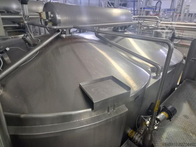 Käsewanne APV Curd Master 18,000 ltr Cheese Vats