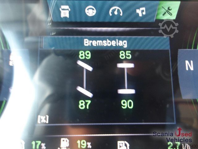 Tracteur routier standard Scania S 500 NA - HIGHLINE - 2xTANKs - ACC