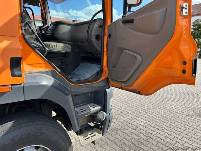 Háromirányú billenő teherautó DAF CF 510 / Bordmatik / abnehmbarer Kran + Funk