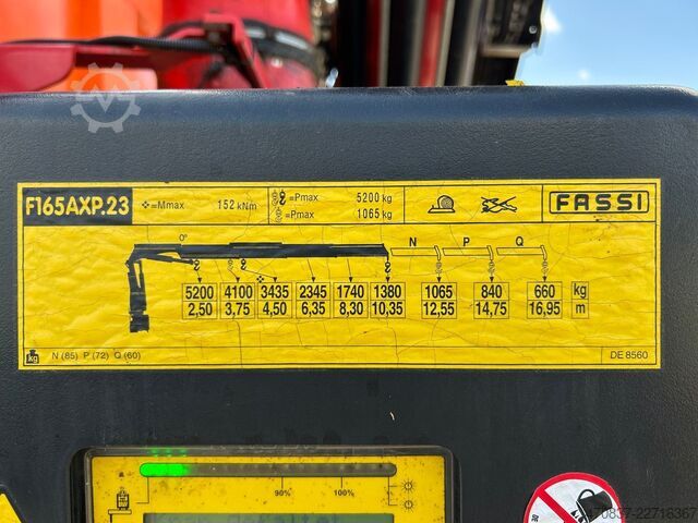 Háromirányú billenő teherautó DAF CF 510 / Bordmatik / abnehmbarer Kran + Funk