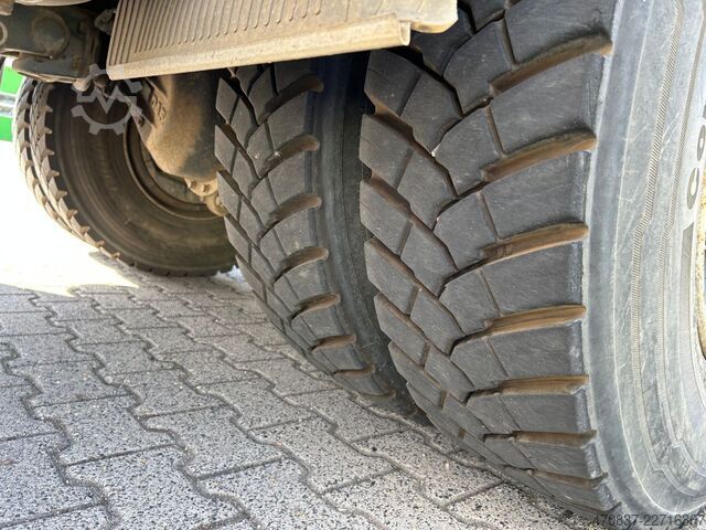 Háromirányú billenő teherautó DAF CF 510 / Bordmatik / abnehmbarer Kran + Funk