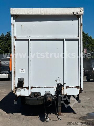 Open trailer with tarp Eggers ZPT 10,5 EL Tandemanhänger Pritsche+Plane