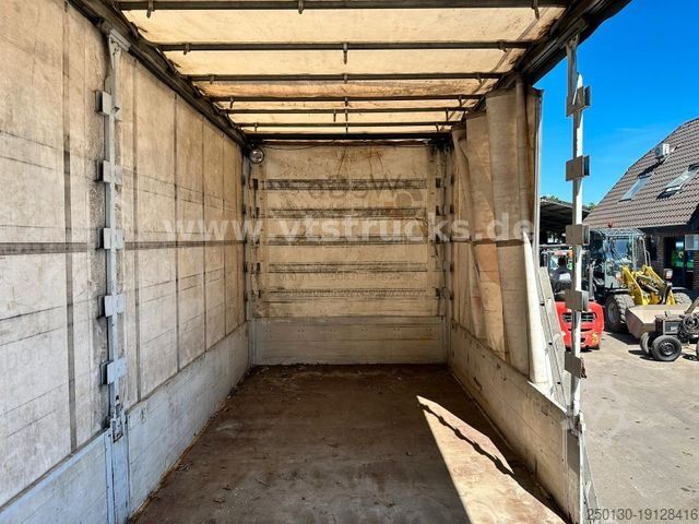 Open trailer with tarp Eggers ZPT 10,5 EL Tandemanhänger Pritsche+Plane