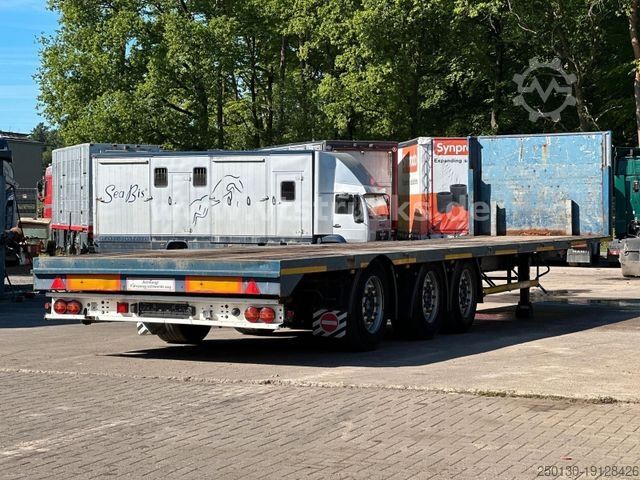 Arbejdsplatform sættevogn RENDERS NS4X31 Plattform-/Plateau Auflieger, Lenkachse