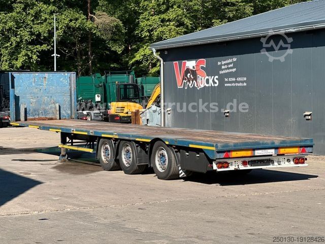 Arbejdsplatform sættevogn RENDERS NS4X31 Plattform-/Plateau Auflieger, Lenkachse