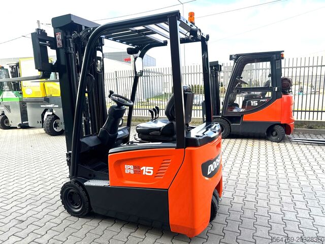 Περονοφόρο ανυψωτικό 3 τροχών DOOSAN B15T-7/2021y./ Lithium battery/New price