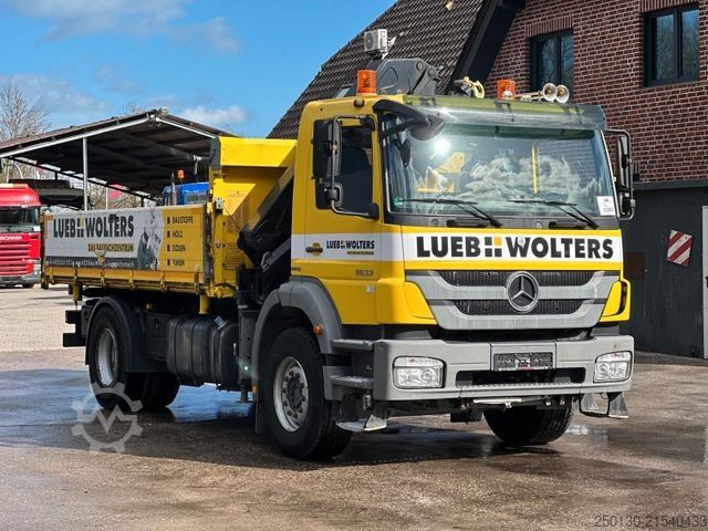Driezijdige kipper MERCEDES-BENZ Axor 1833 4x2 BL MEILLER DSK & HMF 1120 K-2  LK